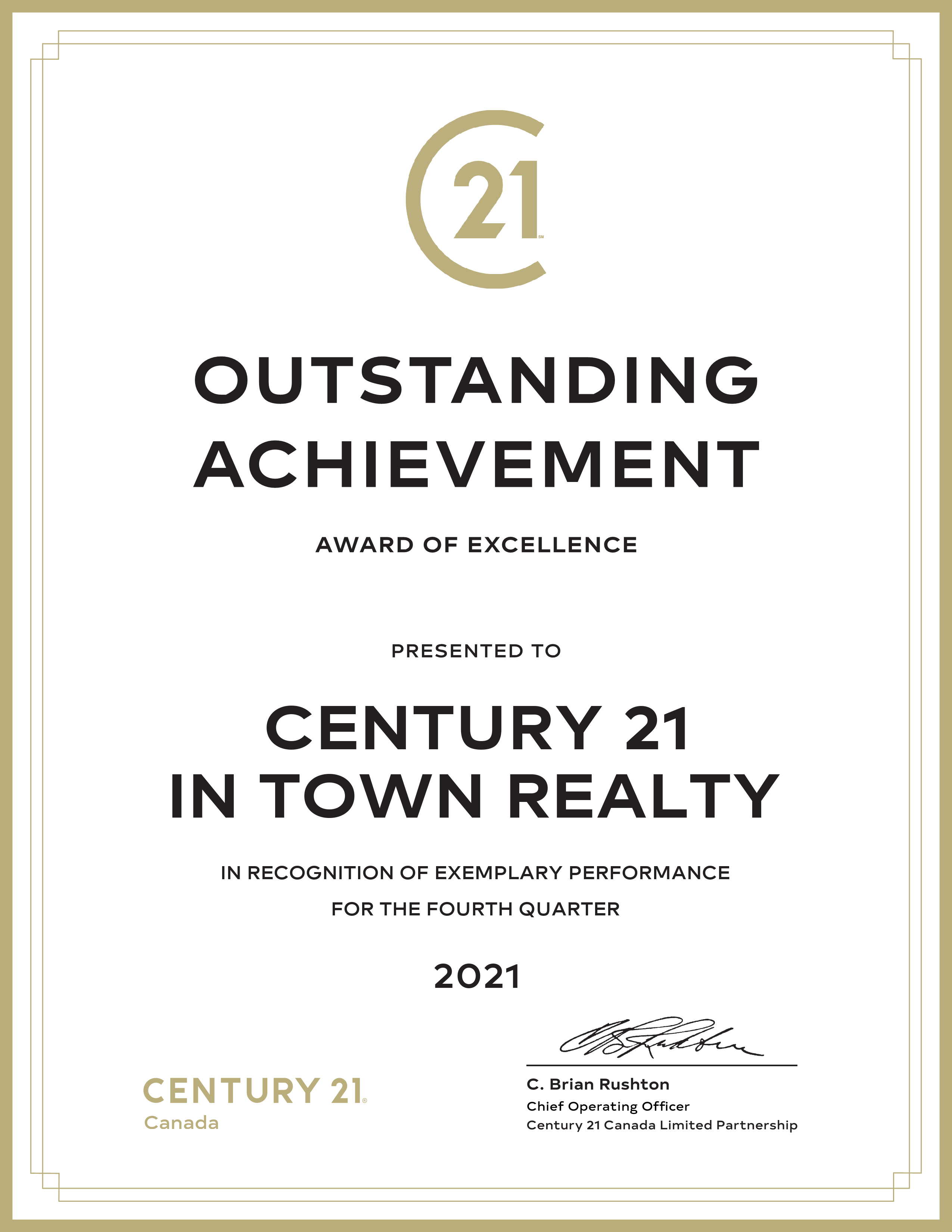 Century 21 Awards